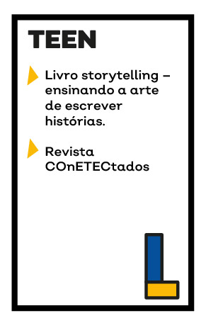 TEEN - Livro storytelling – ensinando a arte de escrever histórias.  Revista COnETECtados